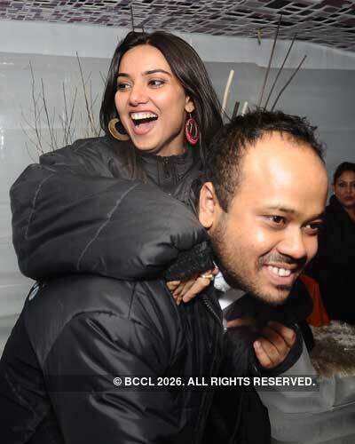 Barkha Kaul's b'day party