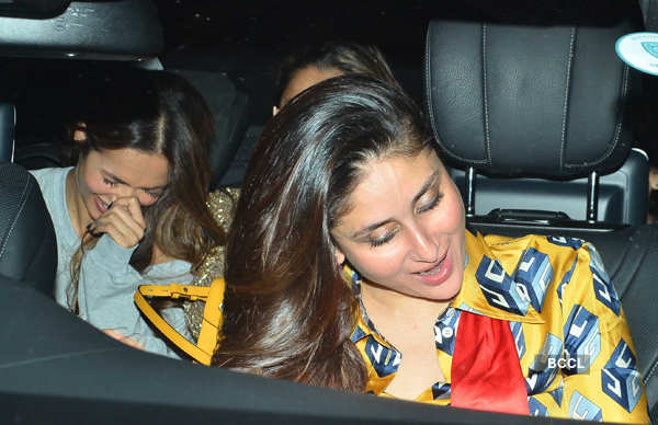 Kapoor and Arora sisters party together