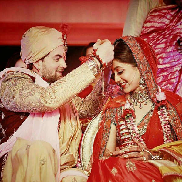 See how your favourite Bollywood celebrities looked when they got married!