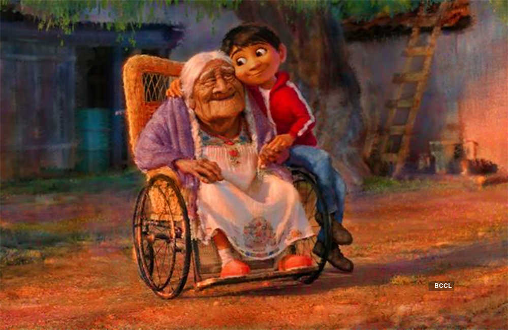 A still from Coco