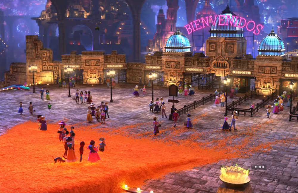 A still from Coco