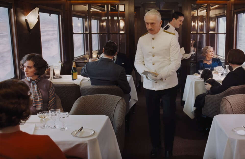 A still from Murder On The Orient Express