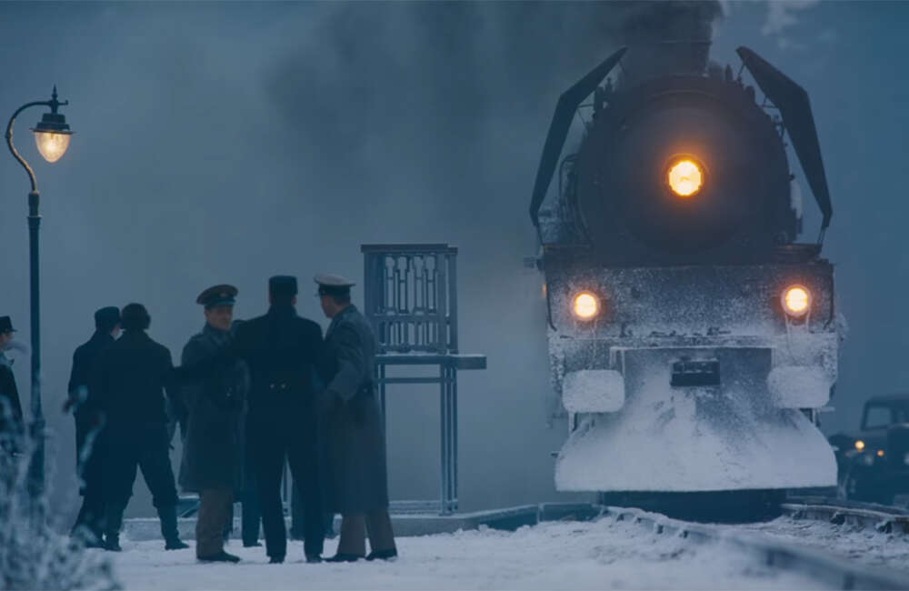 A still from Murder On The Orient Express