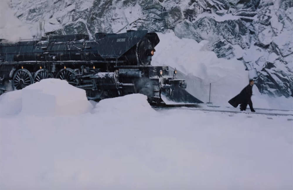 A still from Murder On The Orient Express