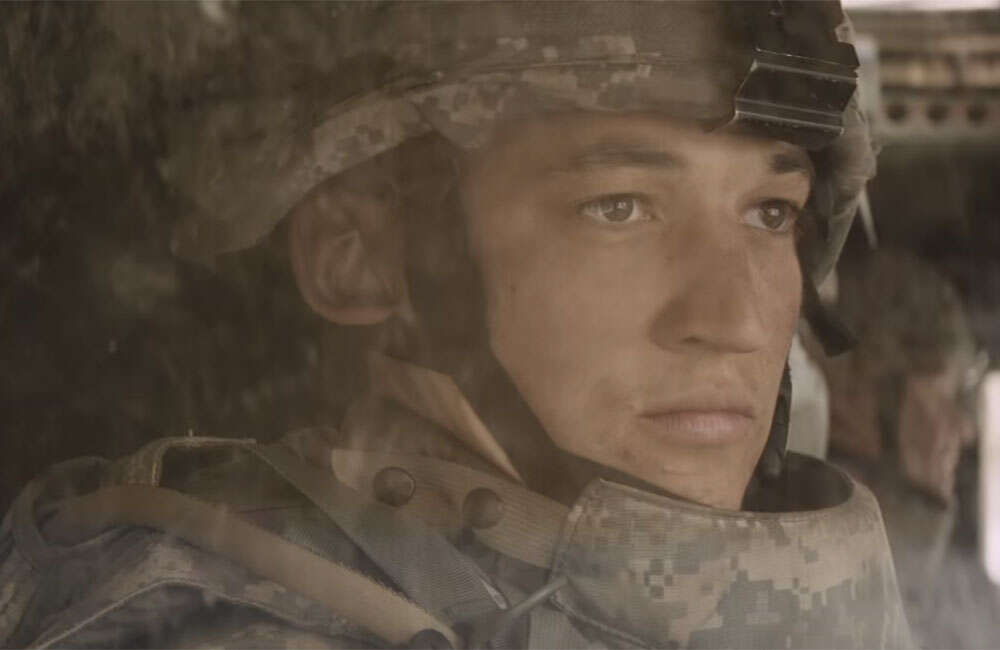 A still from Thank You For Your Service