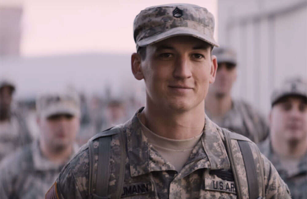 A still from Thank You For Your Service