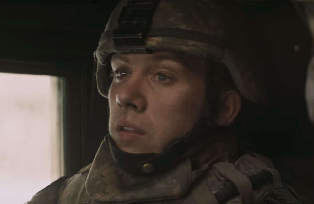 A still from Thank You For Your Service