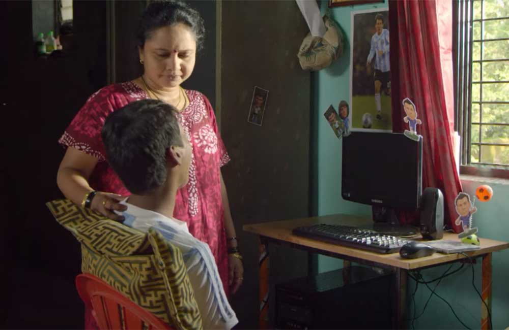 A still from Happy Birthday