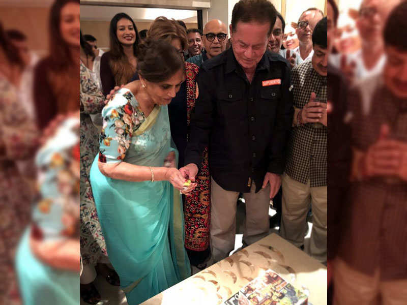 Pic: Arpita Khan’s heartfelt wish for dad Salim Khan on his 82nd birthday