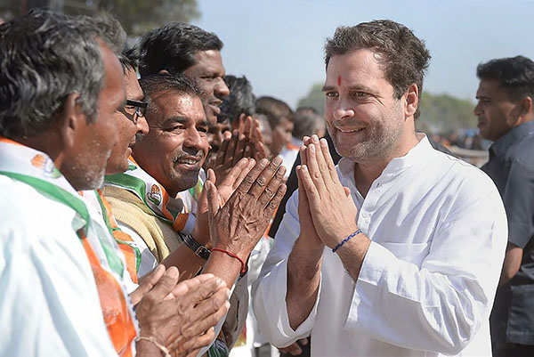 Rahul Gandhi raises poll pitch in Gujarat