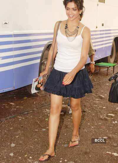 Deepika at a magazine shoot