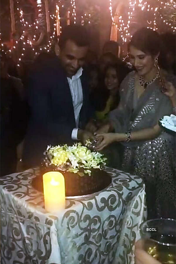 Zaheer Khan and Sagarika Ghatge's starry wedding reception in Pune
