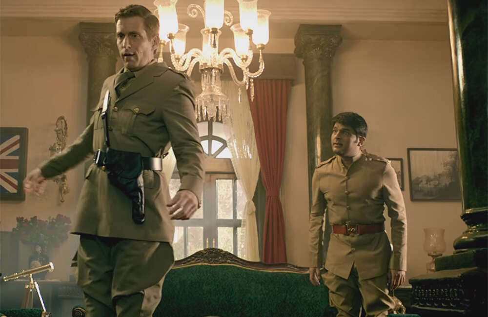 A still from Firangi