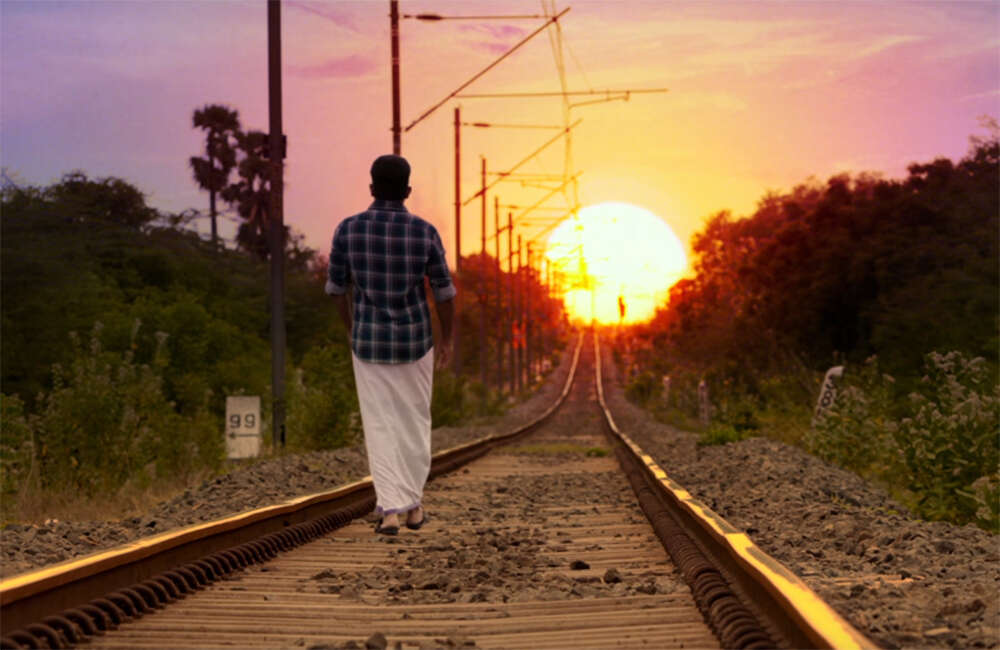 A still from Annadurai