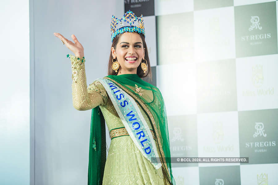 Miss World 2017 Manushi Chhillar’s first press conference