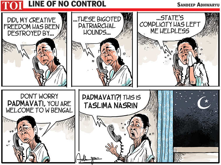 Mamata Banerjee on Padmavati | Times of India Mobile