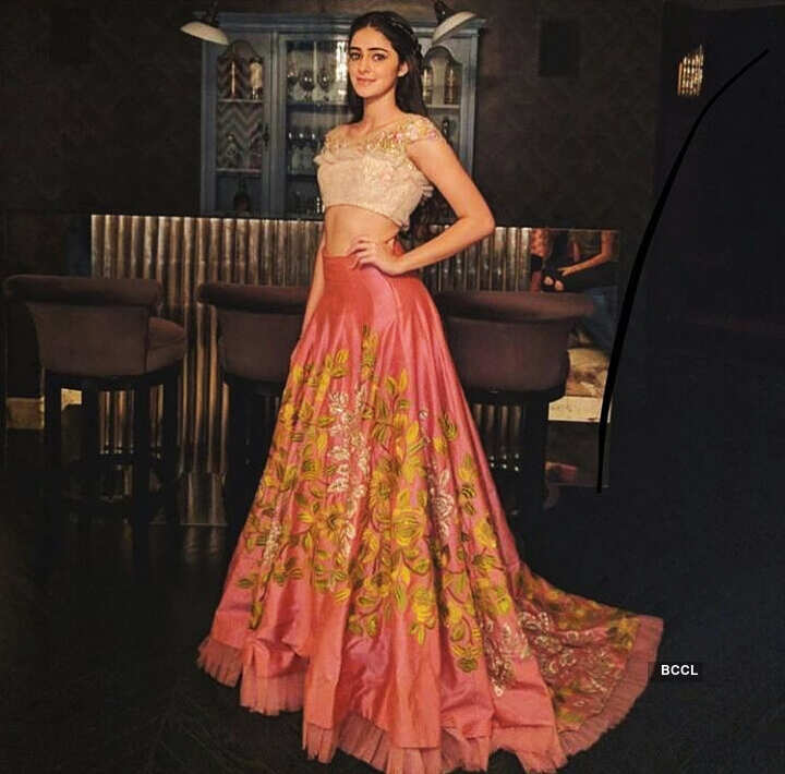 Chunky Pandey's daughter Ananya Pandey's photos