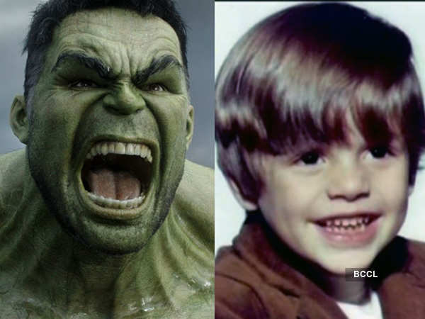 Childhood pictures of some of your favourite superheroes