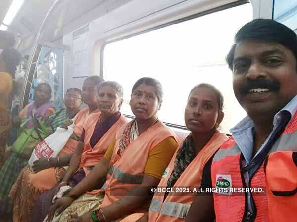 Hyderabad Metro Rail opens to public