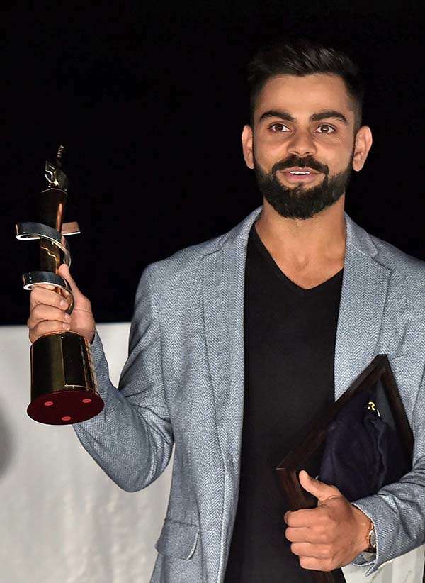 Virat Kohli honoured for completing 50 international hundreds- The ...