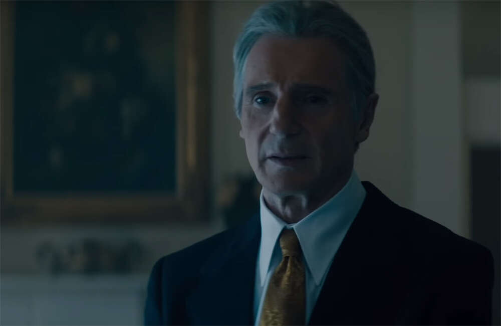 A still from Mark Felt: The Man Who Brought Down the White House