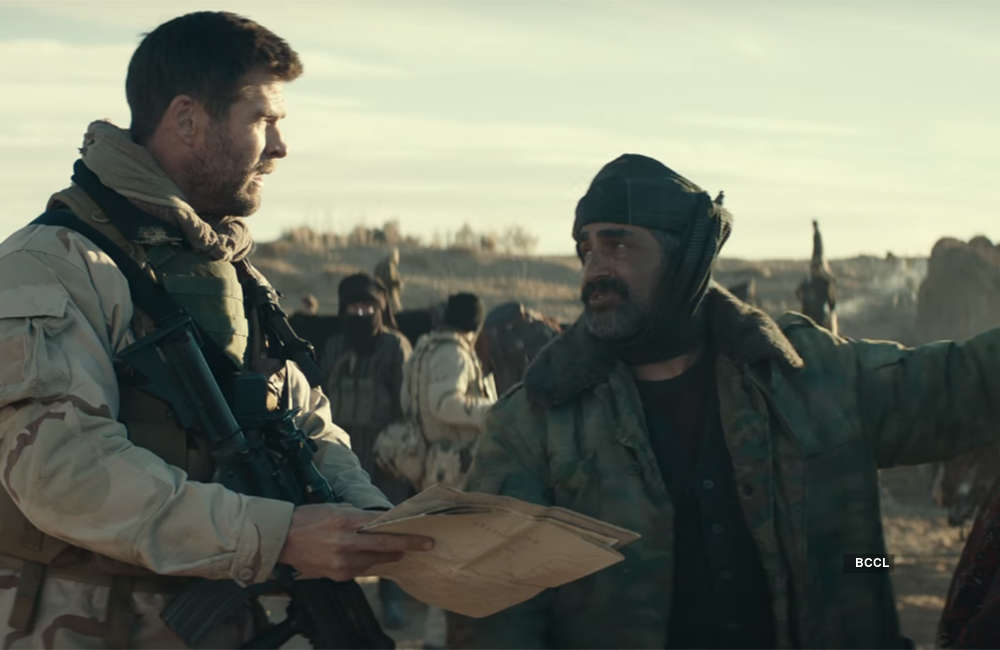 A still from 12 Strong