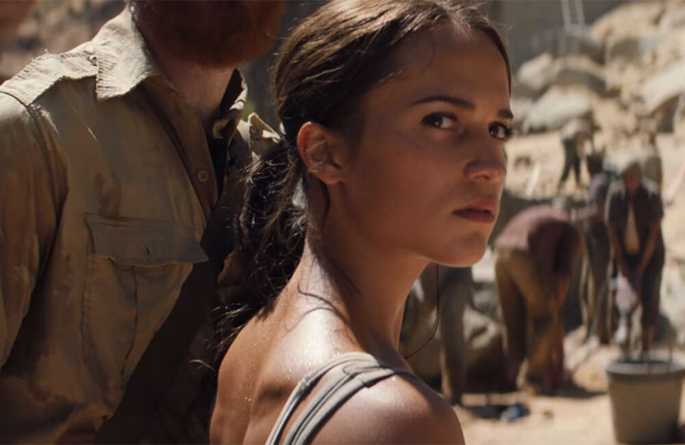 A still from Tomb Raider