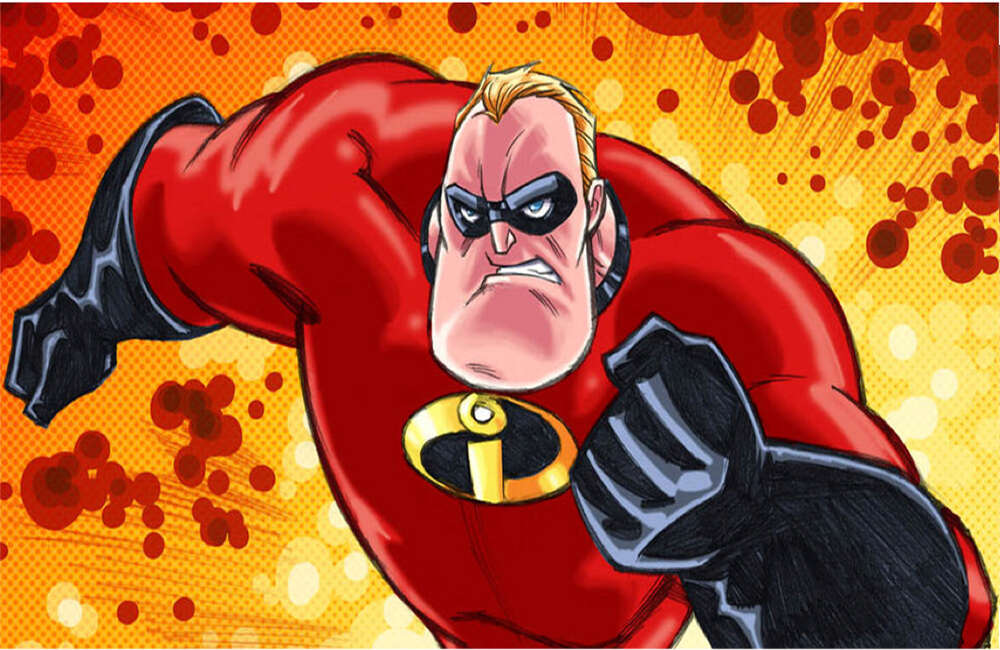 A still from The Incredibles 2