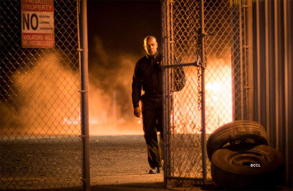 A still from The Equalizer 2