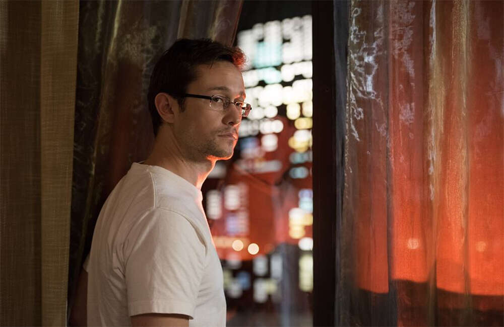 A still from Snowden