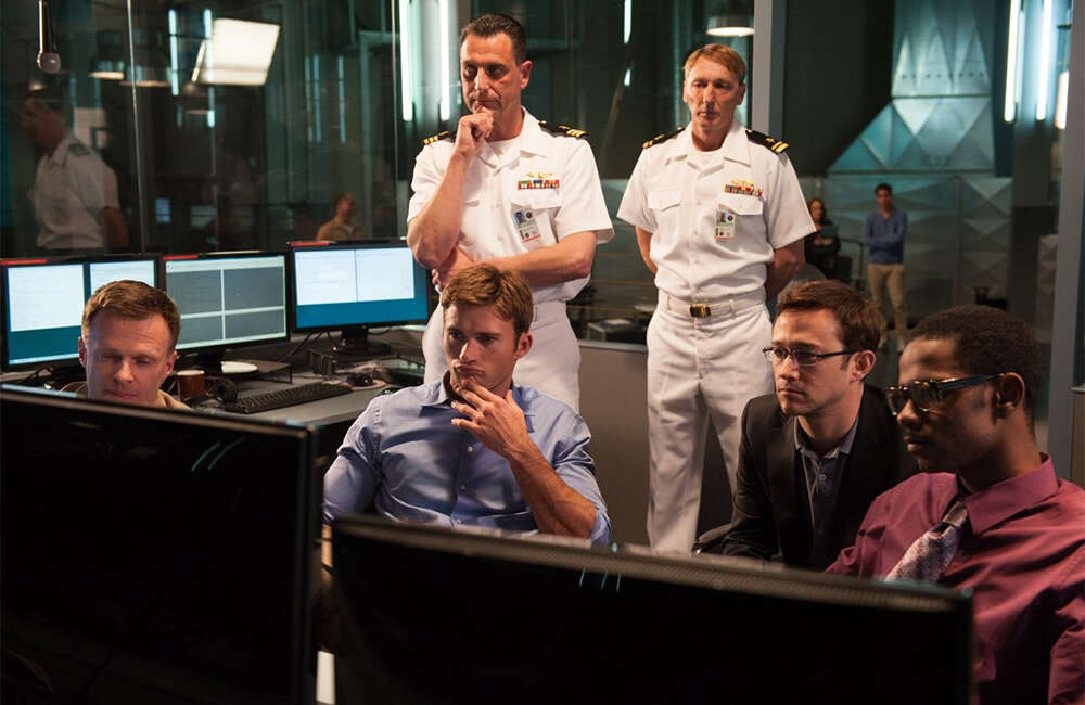 A still from Snowden