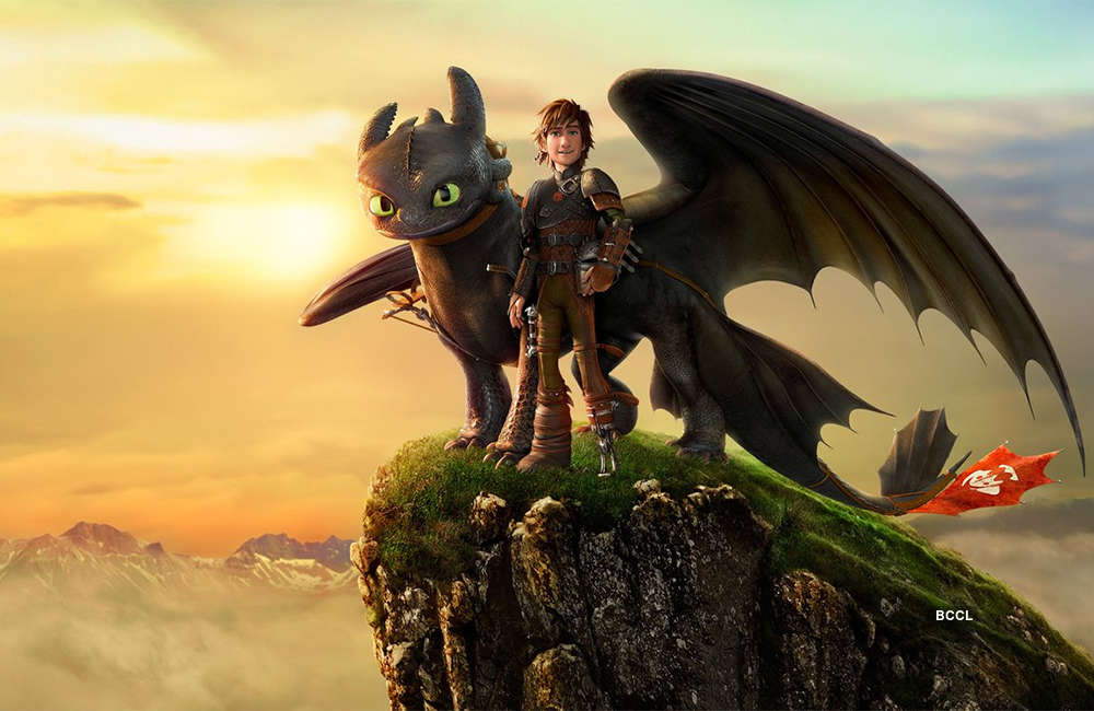 A still from How To Train Your Dragon 3