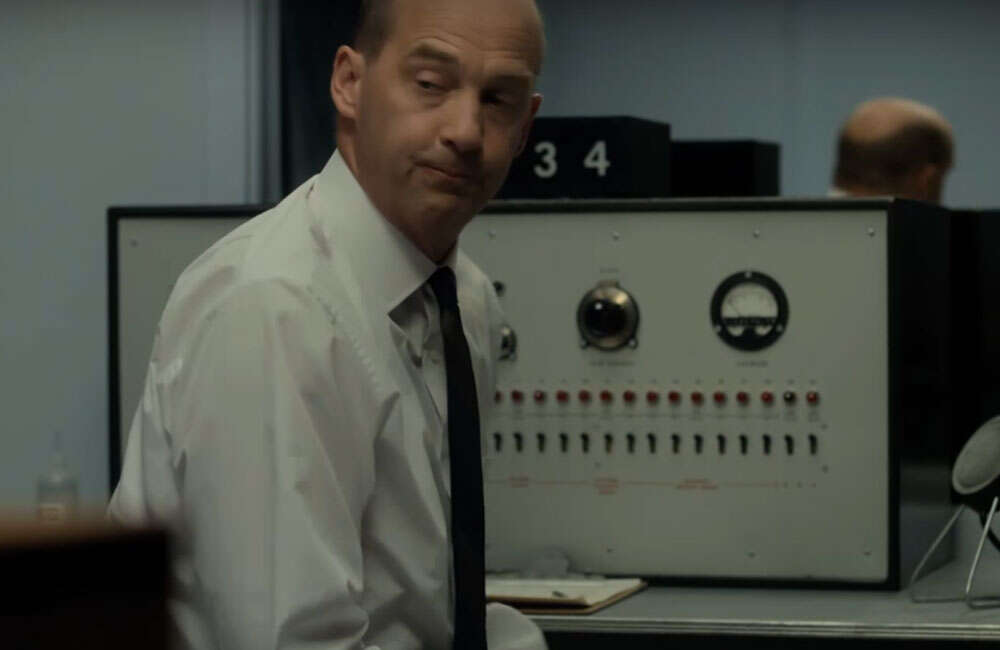 A still from Experimenter