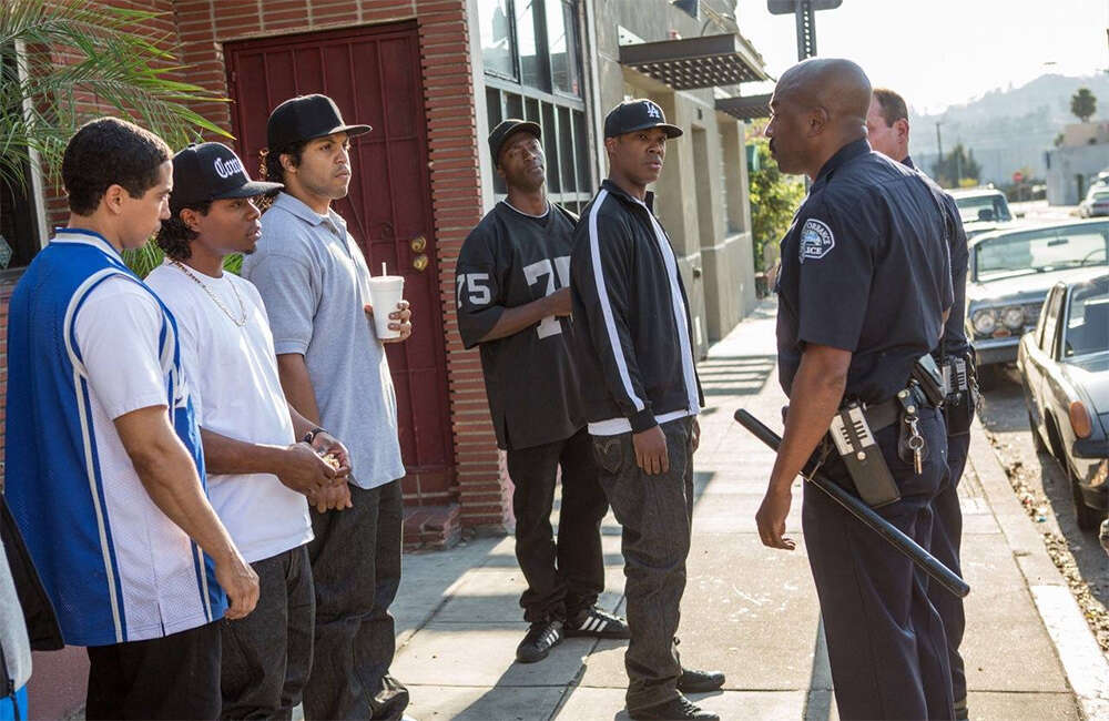 A still from Straight Outta Compton