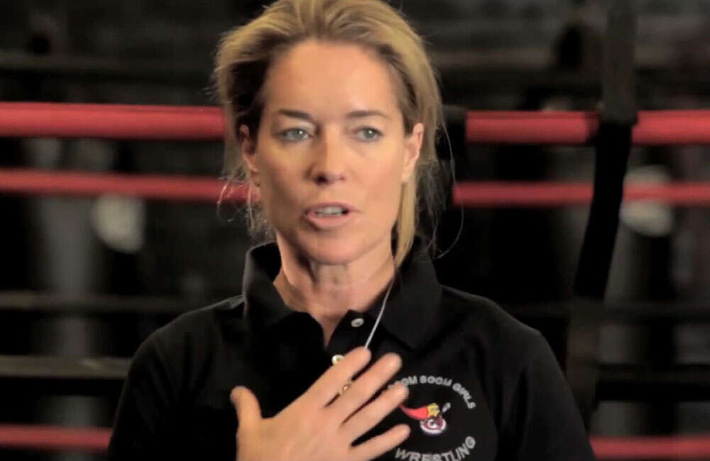 A still from The Boom Boom Girls Of Wrestling