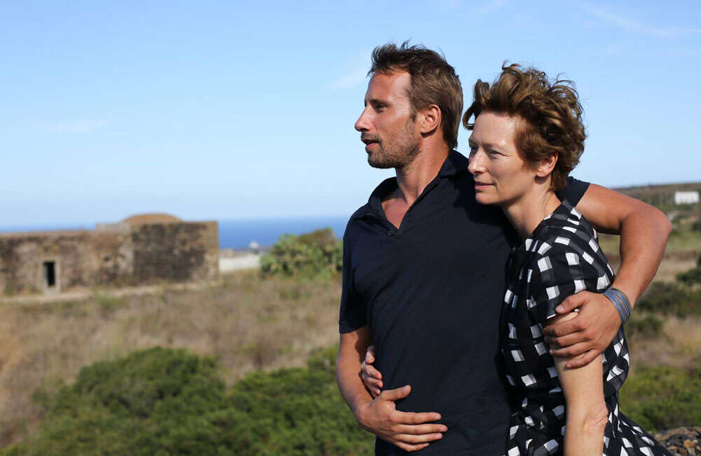 A still from A Bigger Splash
