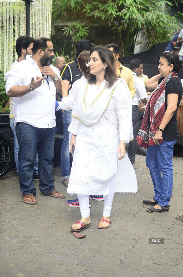 Celebrities attend legendary actor Shashi Kapoor’s prayer meet