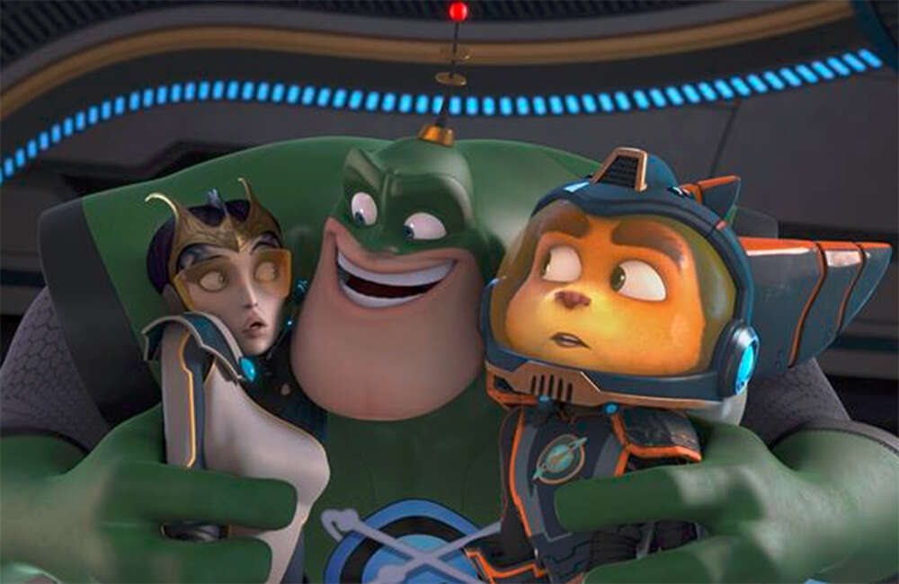 A still from Ratchet & Clank