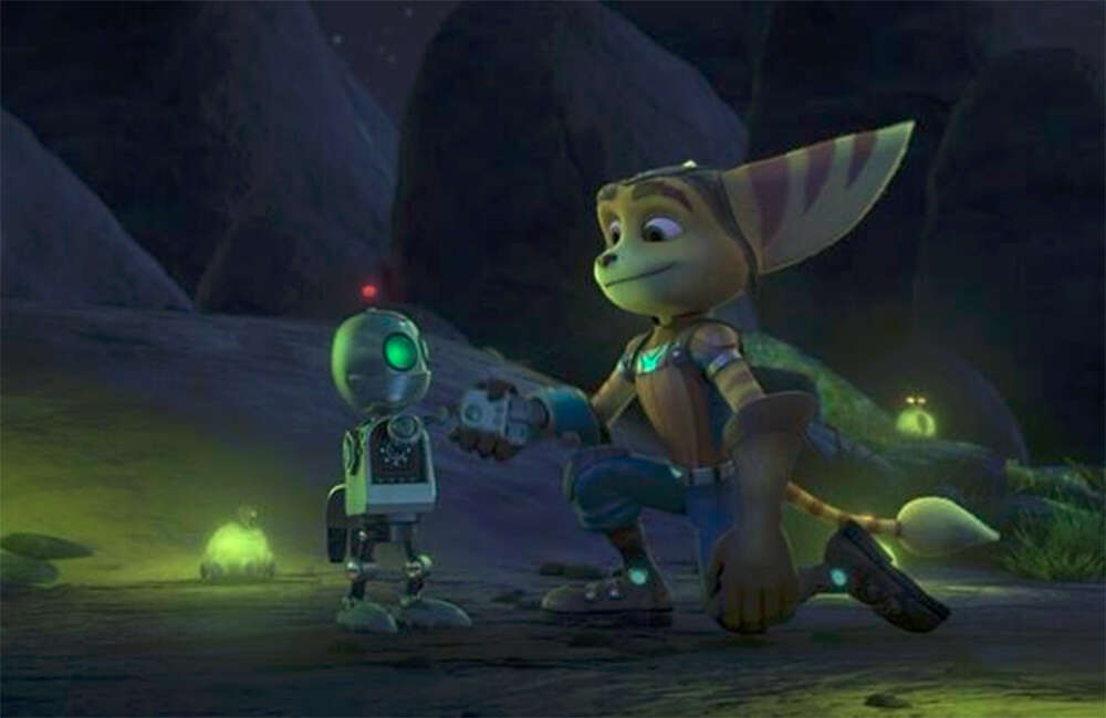 A still from Ratchet & Clank