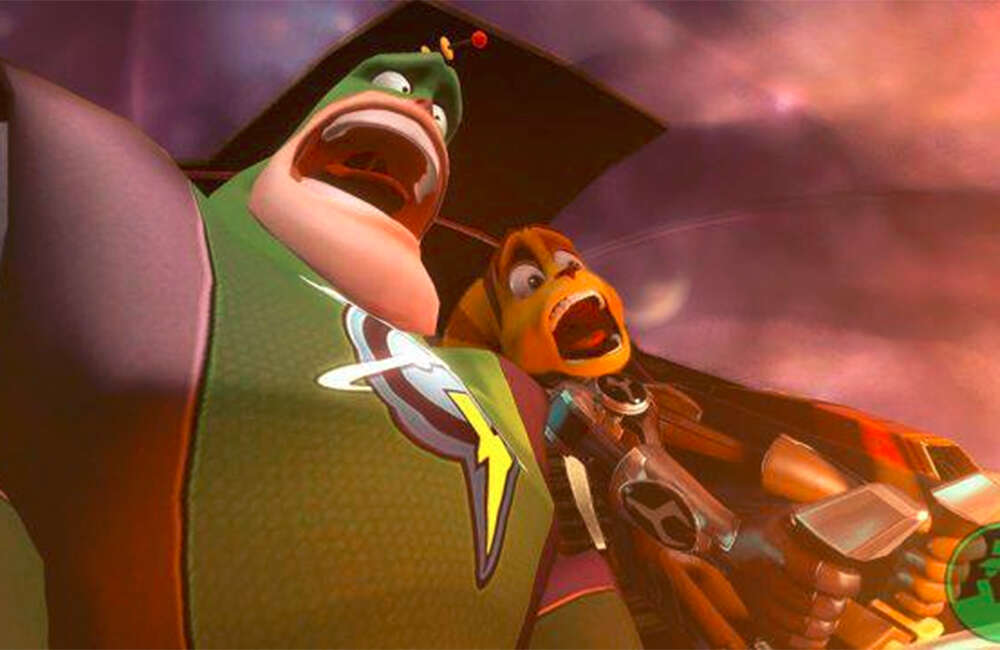 A still from Ratchet & Clank