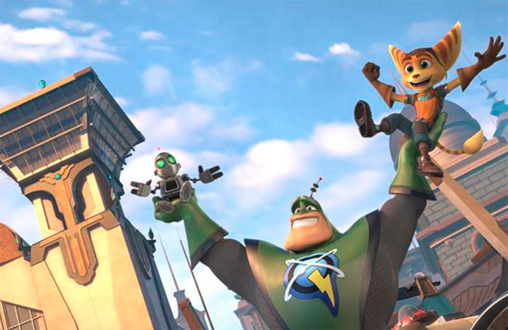 A still from Ratchet & Clank