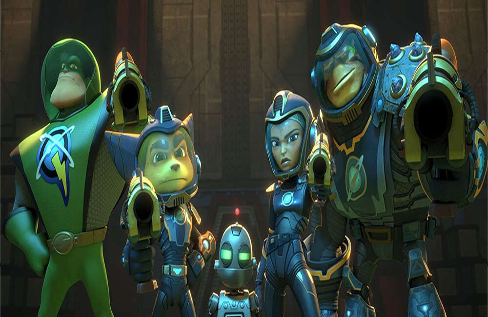 A still from Ratchet & Clank