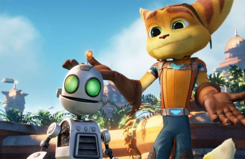 A still from Ratchet & Clank