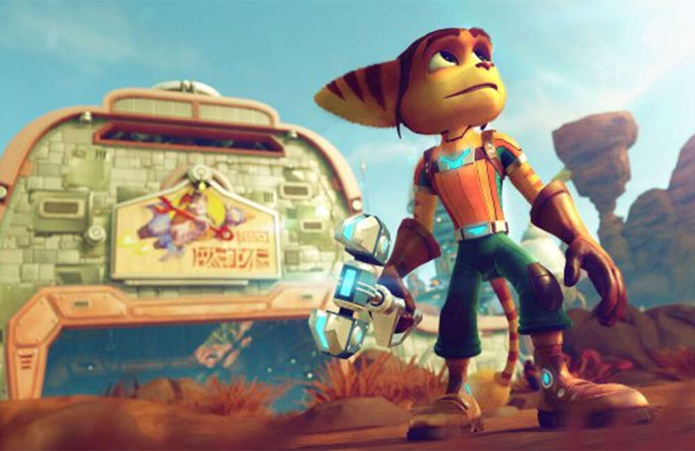 A still from Ratchet & Clank