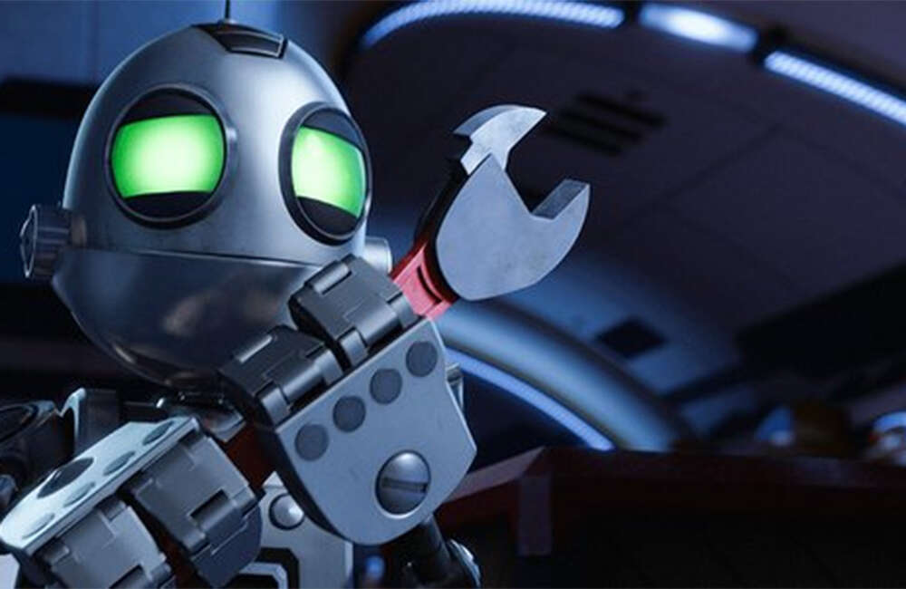 A still from Ratchet & Clank