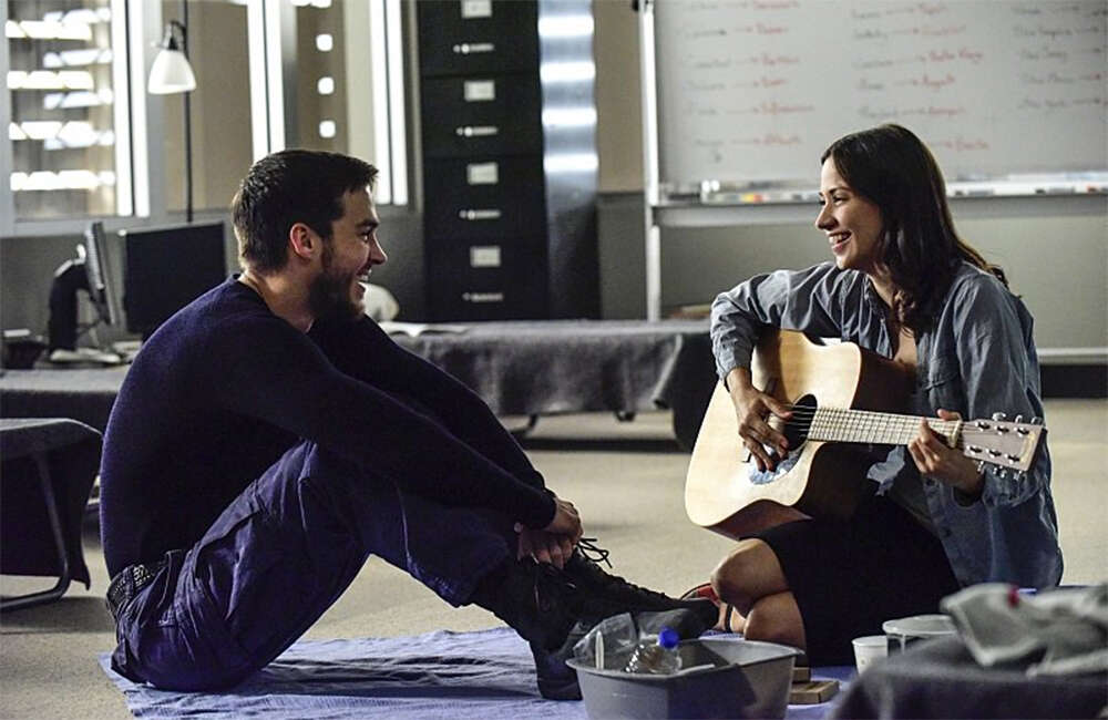 A still from Containment