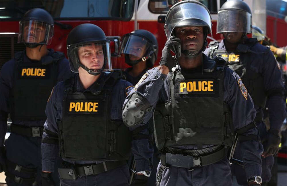 A still from Containment