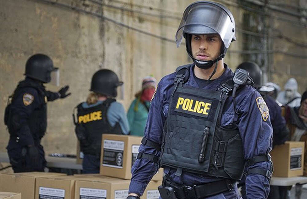 A still from Containment