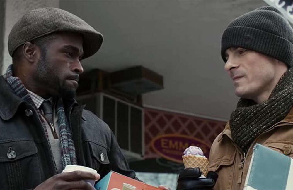 A still from The Masked Saint