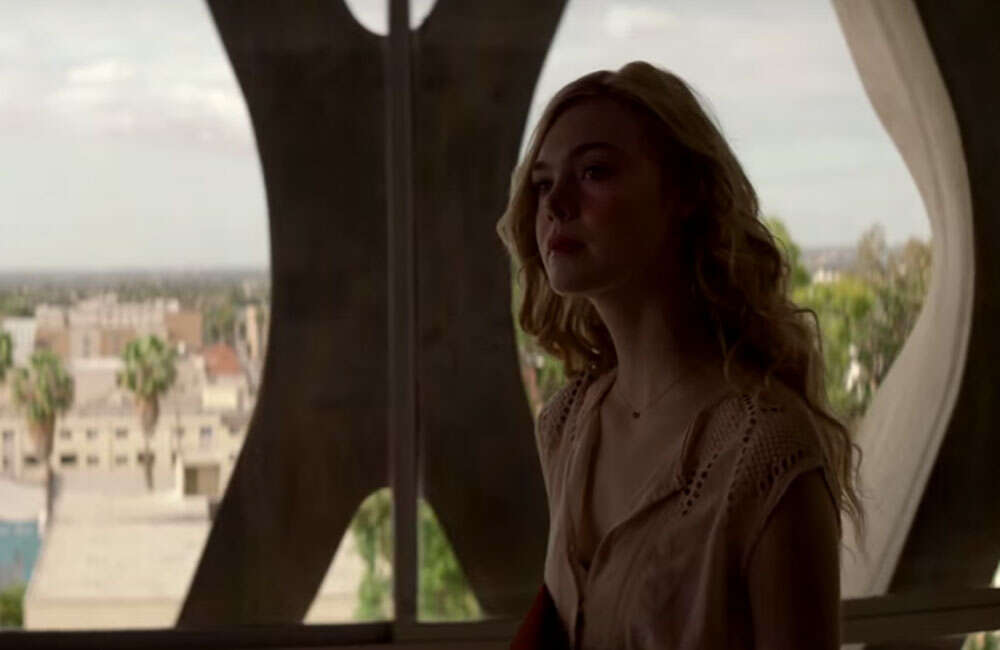A still from The Neon Demon